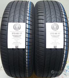 2 GOMME 215 60 17 BRIDGESTONE A76840