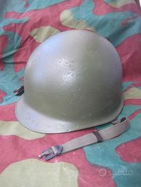 M-1 Helmet Euroclone Korea/Vietnam Reenactment