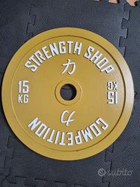 Dischi strengthshop + bilancere strengthshop