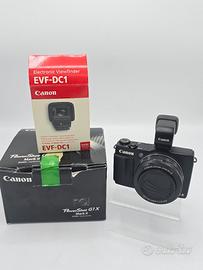 CANON POWERSHOT G1X MARK II + EVF-DC1