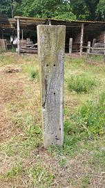 Pali in legno recinzione, da estrarre e ritirare