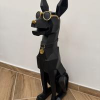 Statua Dobermann in Resina - Arredamento Moderno