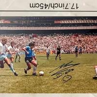 DIPINTO SU TELA “goal del secolo” MARADONA