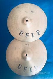 UFIP VINTAGE 14” HI HAT “RITMO” RARO! sabian meinl
