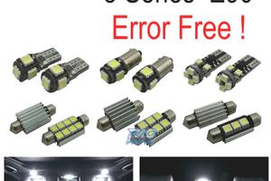KIT 17 LAMPADE LED INTERNE PER BMW SERIE 3 E90 SED