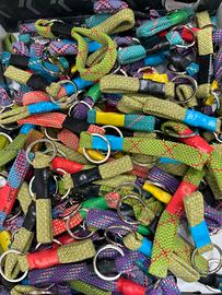 Portachiavi in corda arrampicata