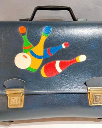 CARTELLA ZAINO SCUOLA MUNARI VINTAGE NUOVA
