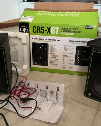 Mackie CR5-XBT coppia monitor studio 5" Bluetooth