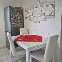 TAVOLO DA PRANZO BIANCO MODERNO