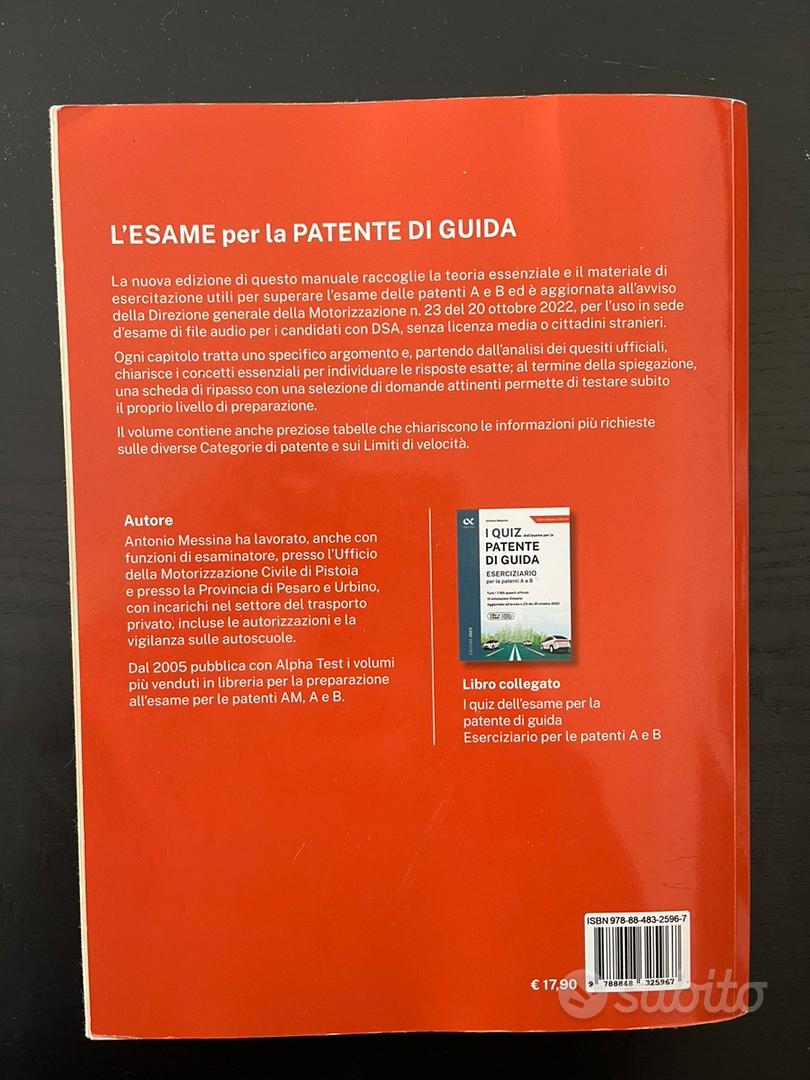 L'esame della patente di guida, per patenti a e B - Libri e Riviste In vendita  a Palermo