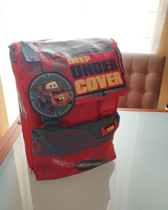 Zaino scuola Cars estensibile nuovo € 20,00