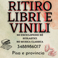 Ritiro libri e dischi in vinile.