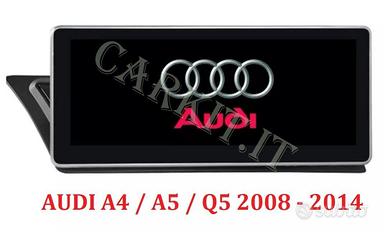 Schermo android audi a4 s4 touch screen