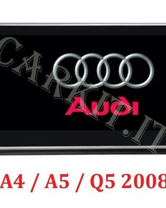 Schermo android audi a4 s4 touch screen