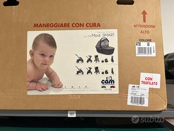 Passeggino, carrozzina e seggiolino Cam usato