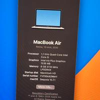 MacBook air 13 intel i5