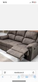 Divano recliner elettrico