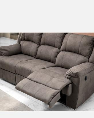 Divano recliner elettrico