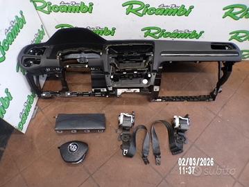 KIT AIRBAG VW GOLF 7 - VII 5 ANNO 2015 - 2018