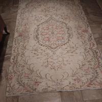 tappeto persiano vintage scolorito nuovo 130x200