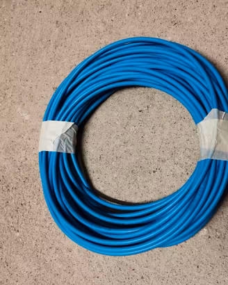 Cavo elettrico 1x10mm blu