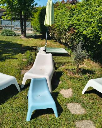 4 sedie da giardino IKEA 