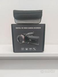 Videocamera 4K 60FPS 48MP Camcorder