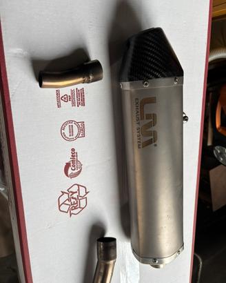 Scarico moto quad