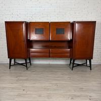 Credenza bar in palissandro anni '50