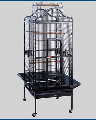 PAPPAGALLIERA Cod. BE-16B BLACK