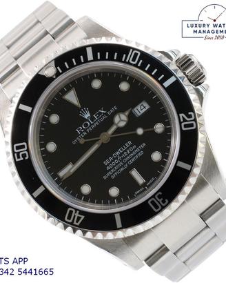 ROLEX Sea Dweller 16600 Date black Luminova 1999