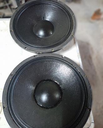 2 mid woofer rcf  l12 p110 ak  riconati nuovi  
