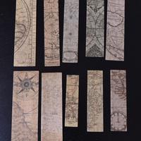 Set adesivi vintage stickers viaggio scrapbook