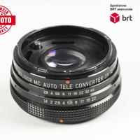 Soligor MC Auto Tele Converter 2X TO FIT CANON EF