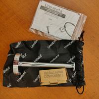 Portarotolo Lineabeta Duemila cromato Nuovo