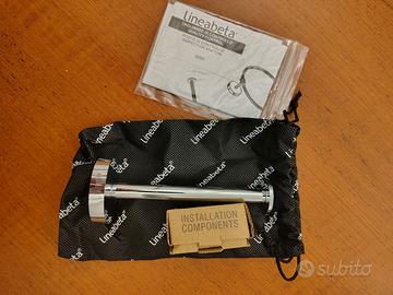 Portarotolo Lineabeta Duemila cromato Nuovo