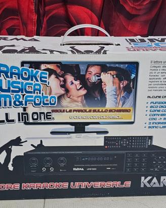 karaoke Lettore Universale CD/DVD/MP3/SD/USB Rack