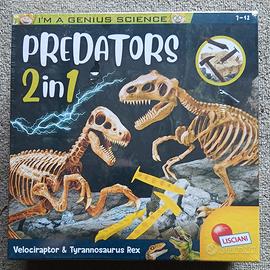 Gioco Predators 2 in 1 di Lisciani (sigillato)