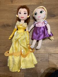Pelouche Belle e Rapunzel originali Disney