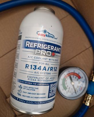 Kit ricarica  Gas Climatizzatore auto