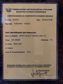 Moto Guzzi Cardellino 73