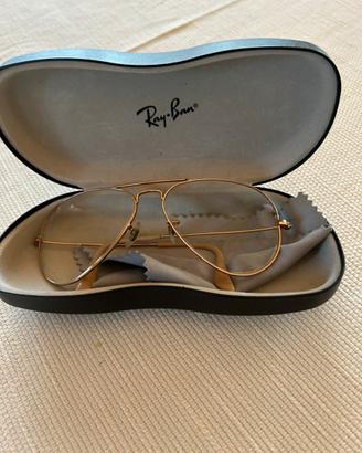 Occhiali uomo Ray-Ban originali con custodia