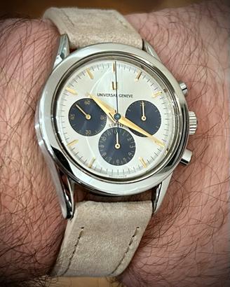 Universal Geneve Compax Manuale 884.480 full set