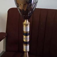 Trofeo Calcio Coppia Premio compleanno base marmo
