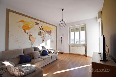 Appartamento arredato e panoramico ad Ivrea