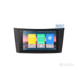 RADIO GPS ANDROID 10 PER MERCEDES CLS E W211 02-08