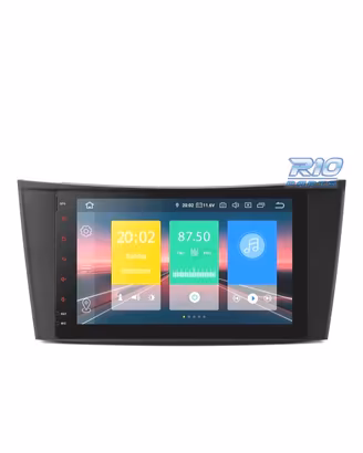 RADIO GPS ANDROID 10 PER MERCEDES CLS E W211 02-08