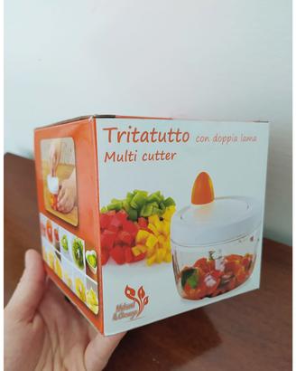 Tritatutto con doppia lama nuovo