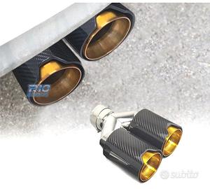 TERMINALE SCARICO DESTRO BMW LOOK M PERFORMANCE IN