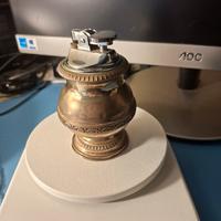 Accendino Vintage con base in argento 800